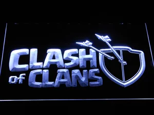 Clash of Clans LED Neon Sign