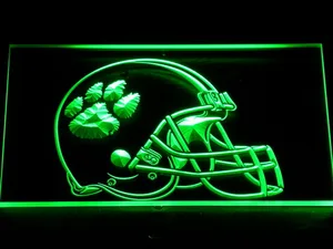 Clemson Tigers Helmet LED Neon Sign