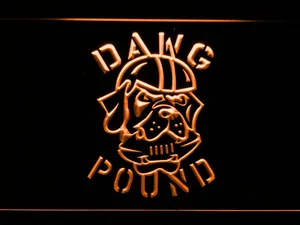 Cleveland Browns 1999-2002 Dawg Pound LED Neon Sign - Legacy Edition