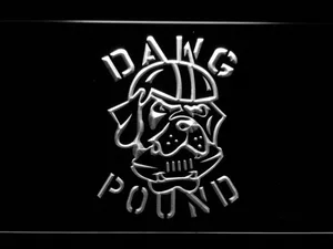 Cleveland Browns 1999-2002 Dawg Pound LED Neon Sign - Legacy Edition