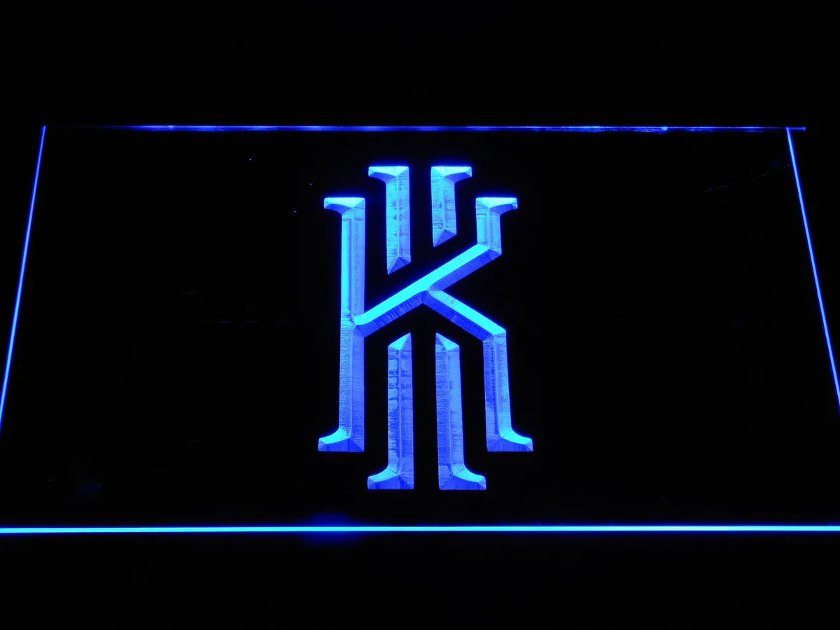 Cleveland Cavaliers Kyrie Irving Logo LED Neon Sign