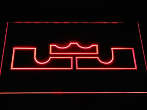 Cleveland Cavaliers LeBron James Logo LED Neon Sign