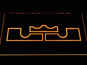 Cleveland Cavaliers LeBron James Logo LED Neon Sign