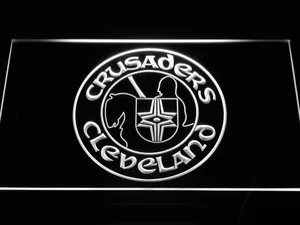 Cleveland Crusaders LED Neon Sign - Legacy Edition