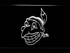 Cleveland Indians 1947-1950 LED Neon Sign - Legacy Edition
