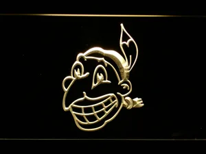 Cleveland Indians 1947-1950 LED Neon Sign - Legacy Edition