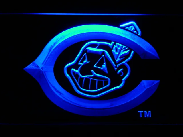Cleveland Indians 1954-1957 LED Neon Sign - Legacy Edition