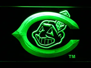Cleveland Indians 1954-1957 LED Neon Sign - Legacy Edition