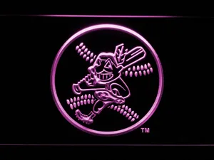 Cleveland Indians 1973-1978 LED Neon Sign - Legacy Edition