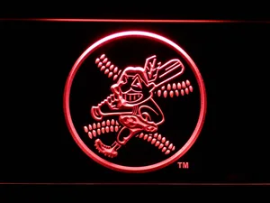 Cleveland Indians 1973-1978 LED Neon Sign - Legacy Edition