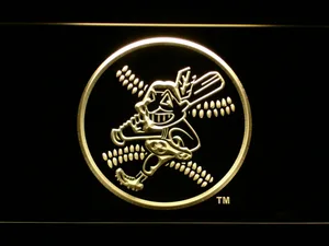 Cleveland Indians 1973-1978 LED Neon Sign - Legacy Edition