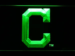 Cleveland Indians C LED Neon Sign
