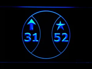 Cleveland Indians Crews-Olin Memorial Logo LED Neon Sign - Legacy Edition