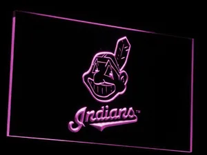 Cleveland Indians LED Neon Sign