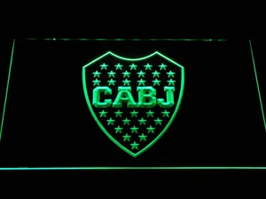 Club Atletico Boca Juniors Crest LED Neon Sign