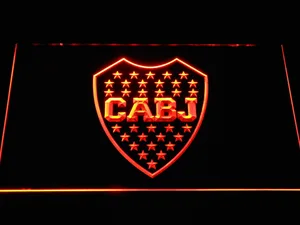 Club Atletico Boca Juniors Crest LED Neon Sign
