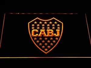 Club Atletico Boca Juniors Crest LED Neon Sign