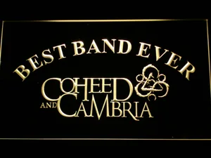Coheed and Cambria Best Band Ever LED Neon Sign