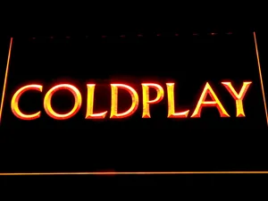 Coldplay LED Neon Sign
