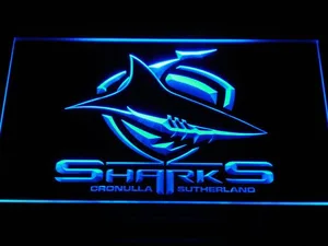 Cronulla-Sutherland Sharks LED Neon Sign
