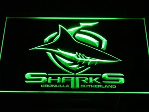 Cronulla-Sutherland Sharks LED Neon Sign
