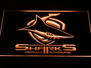 Cronulla-Sutherland Sharks LED Neon Sign