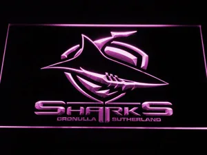Cronulla-Sutherland Sharks LED Neon Sign