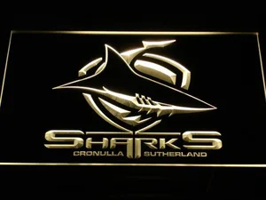 Cronulla-Sutherland Sharks LED Neon Sign