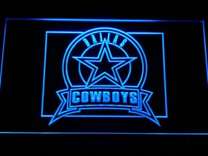 Dallas Cowboys Badge LED Neon Sign