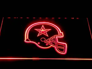 Dallas Cowboys Helmet 2 LED Neon Sign