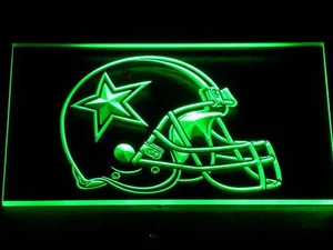 Dallas Cowboys Helmet LED Neon Sign