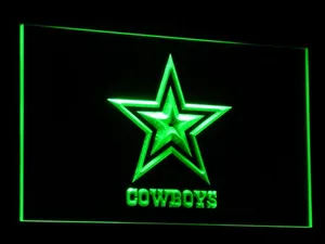 Dallas Cowboys Star LED Neon Sign