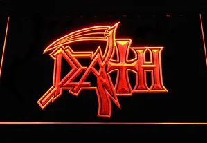 Death Logo LED Neon Sign