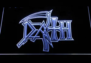 Death Logo LED Neon Sign