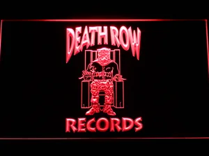 Death Row Records LED Neon Sign