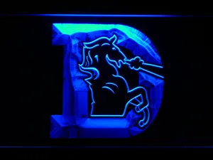 Denver Broncos LED Neon Sign - Legacy Edition