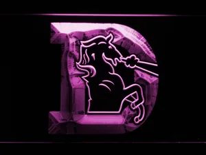 Denver Broncos LED Neon Sign - Legacy Edition