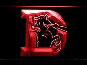 Denver Broncos LED Neon Sign - Legacy Edition