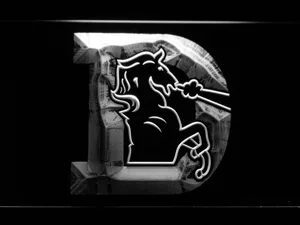 Denver Broncos LED Neon Sign - Legacy Edition