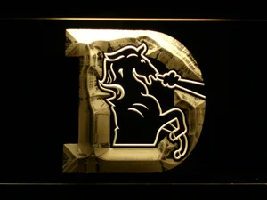 Denver Broncos LED Neon Sign - Legacy Edition