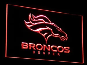 Denver Broncos LED Neon Sign