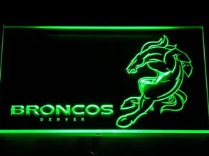 Denver Broncos Wild LED Neon Sign