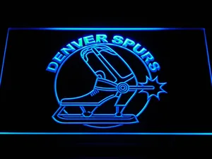 Denver Spurs LED Neon Sign - Legacy Edition