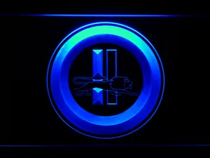 Detroit Lions 1961-1969 Circle LED Neon Sign - Legacy Edition
