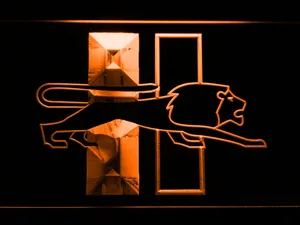 Detroit Lions 1961-1969 LED Neon Sign - Legacy Edition