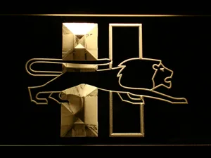 Detroit Lions 1961-1969 LED Neon Sign - Legacy Edition