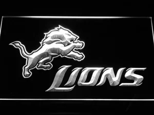 Detroit Lions LED Neon Sign