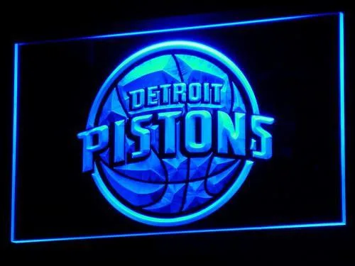 Detroit Pistons LED Neon Sign