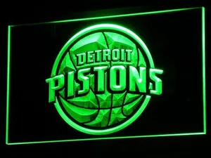 Detroit Pistons LED Neon Sign