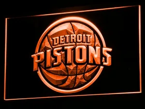Detroit Pistons LED Neon Sign